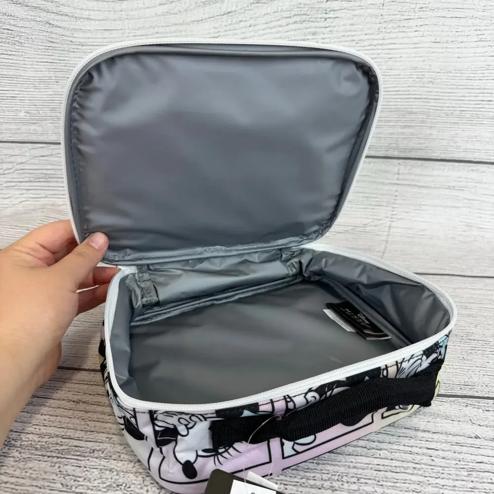 Minnie Mouse Girl's Graphic School Backpack & Lunchbox Set
